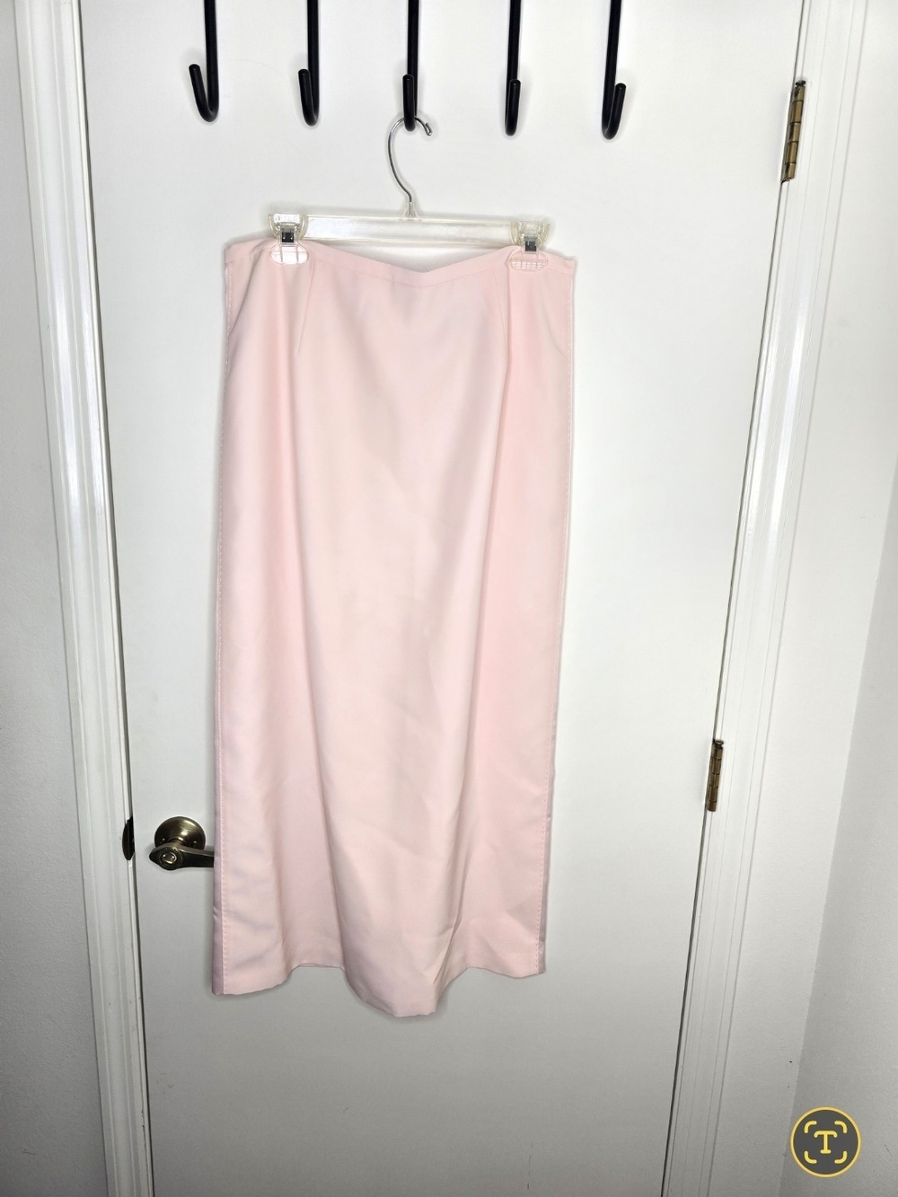 Bloomingdale's Light Pink Maxi Skirt Vintage 80's NWOT